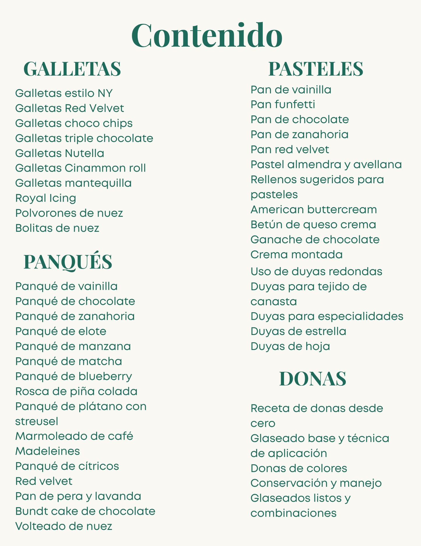Baked by Steph: Repostería de la A a la Z