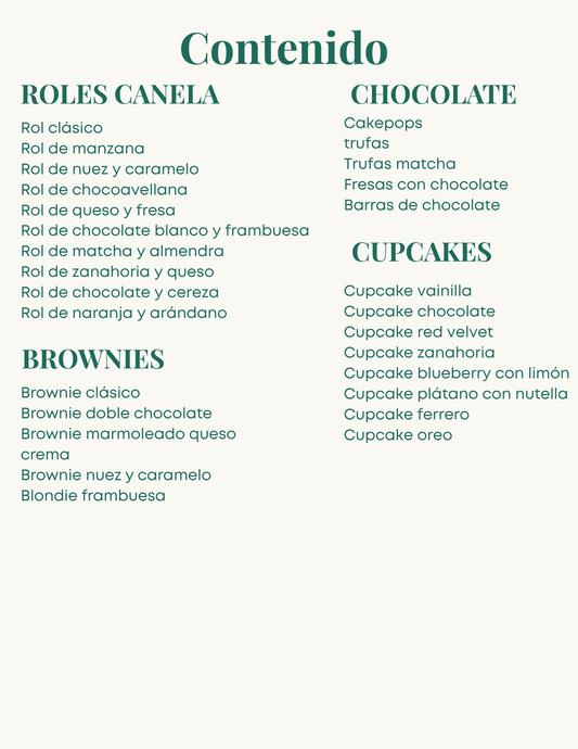 Baked by Steph: Repostería de la A a la Z