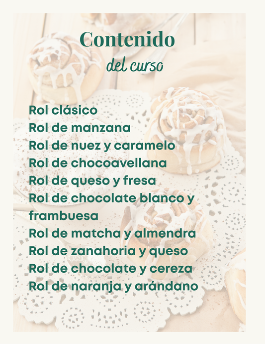 Curso online : Roles Canela